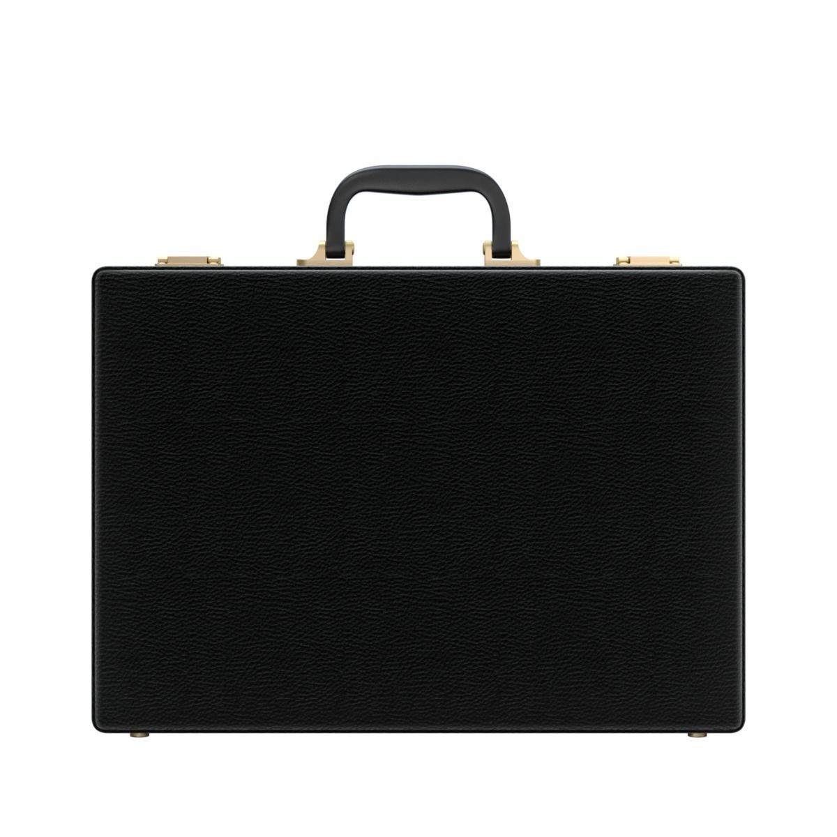 Leather Briefcase 3D model_4