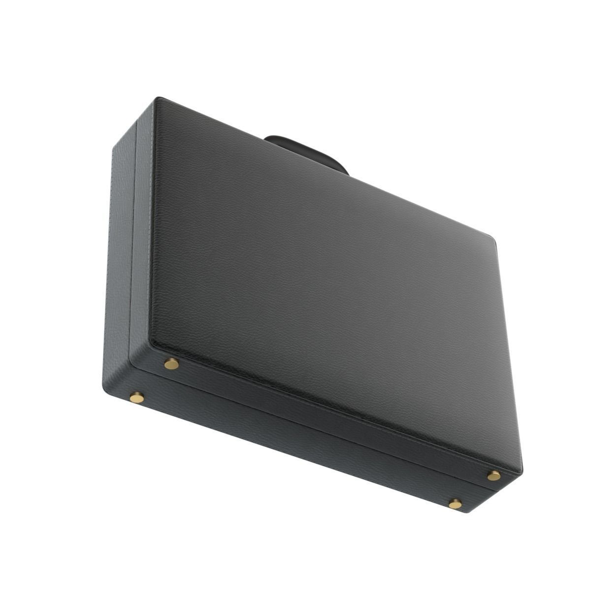 Leather Briefcase 3D model_1
