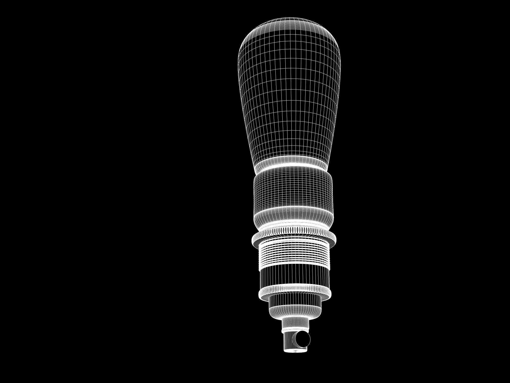 Eco-filament light bulbs combo 3D model_14