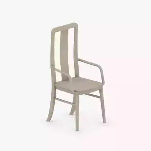 0208 - Chair Low-poly 3D model