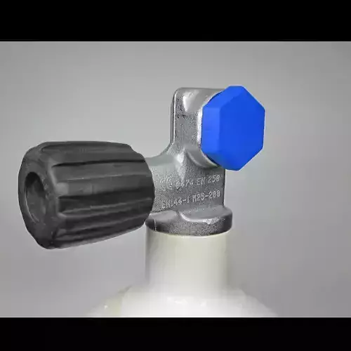 SCUBA - DIN Tank Dust Cap 3D print model
