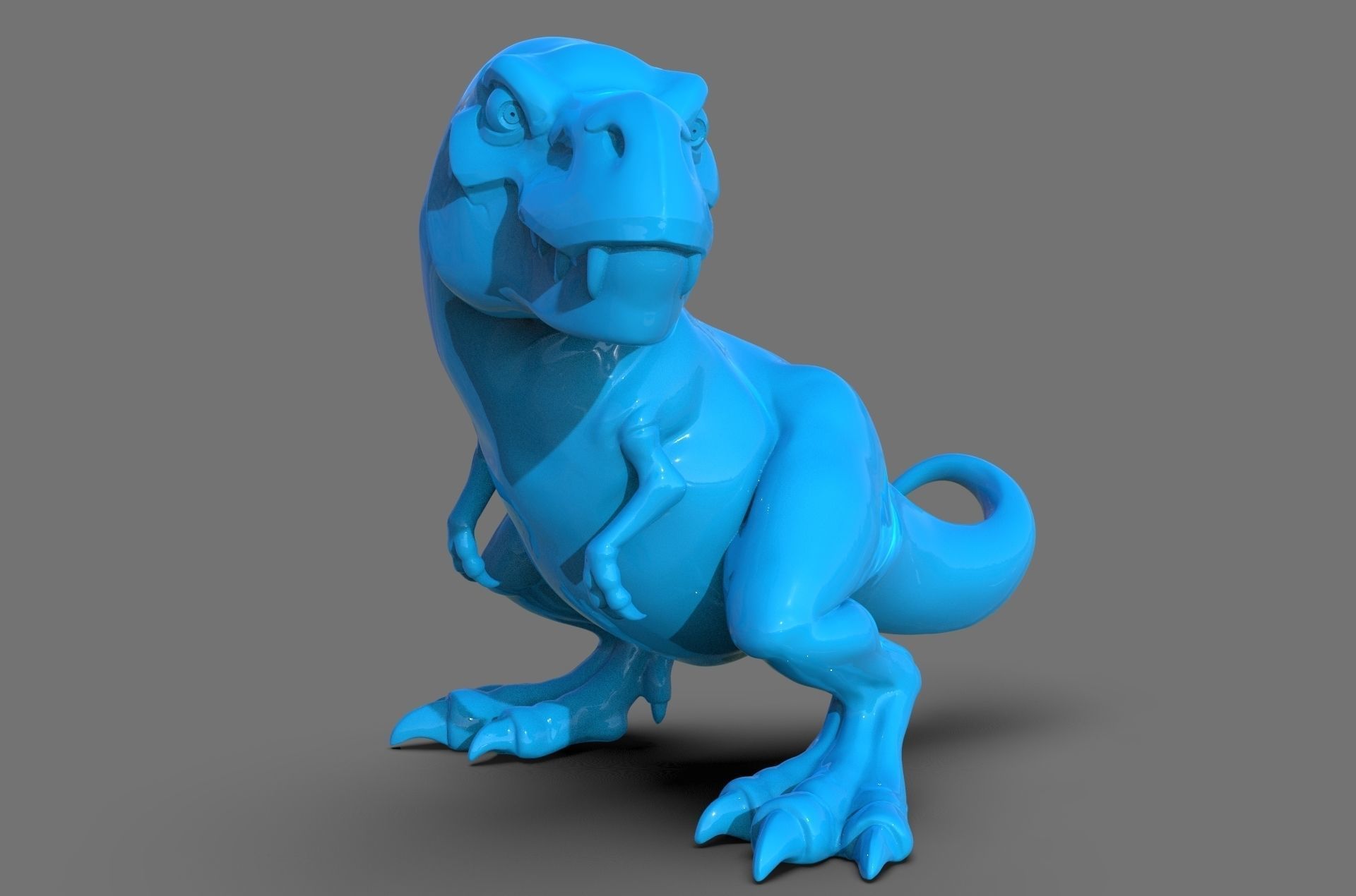T-Rex t - rex 3D print model_5