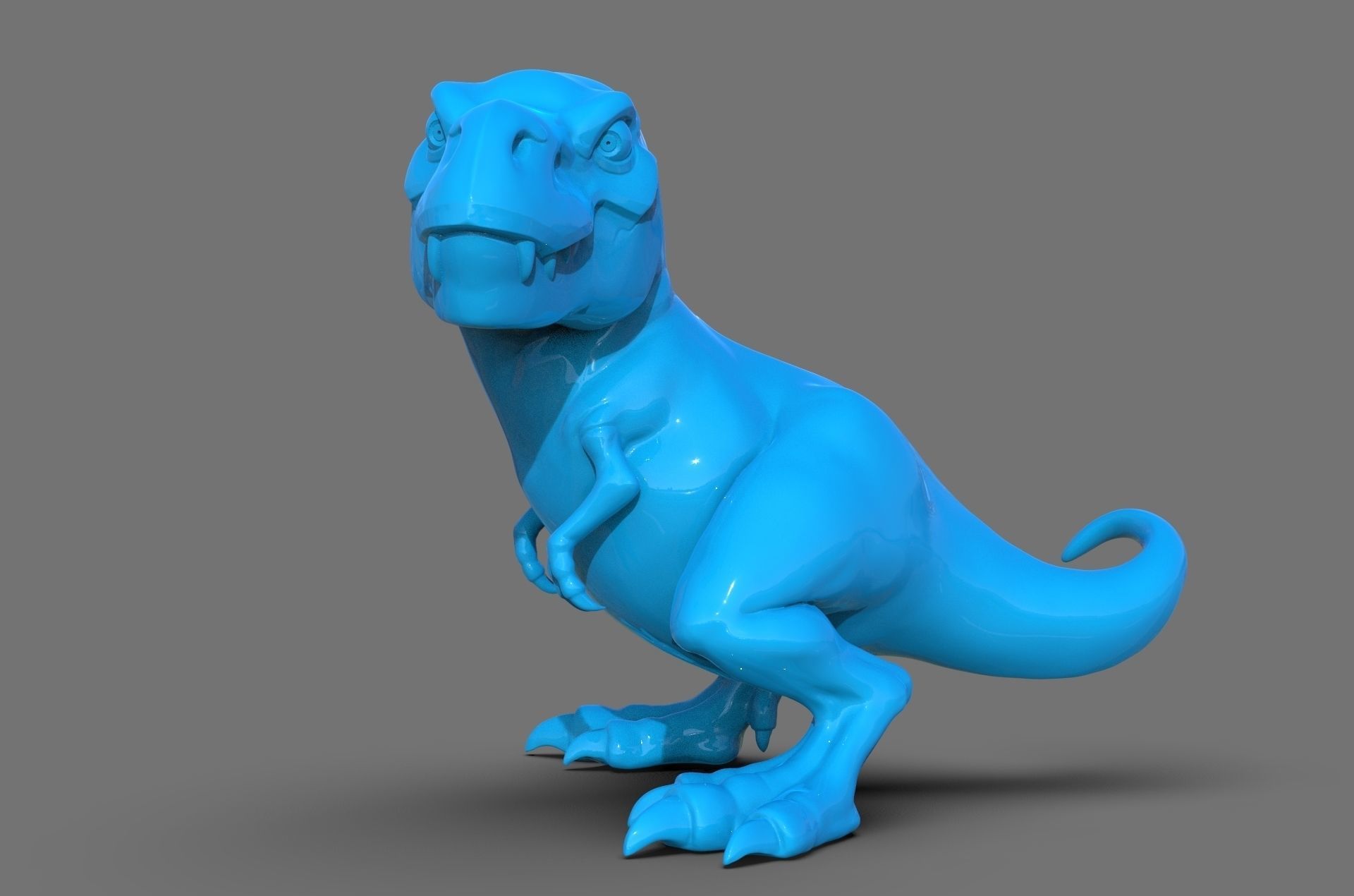 T-Rex t - rex 3D print model_4