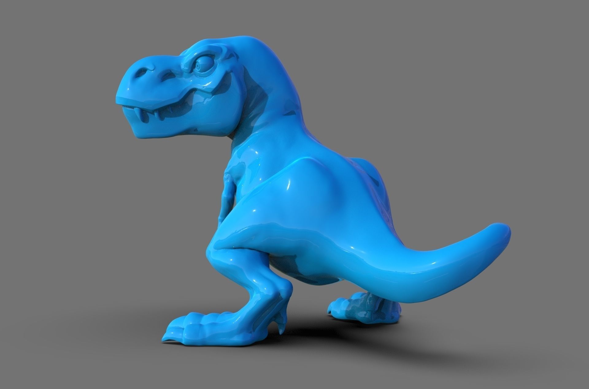 T-Rex t - rex 3D print model_2