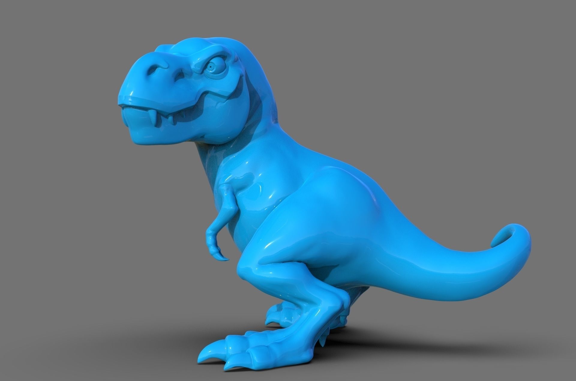 T-Rex t - rex 3D print model_3