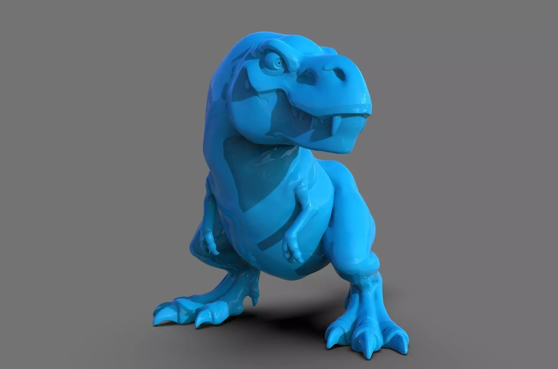 T-Rex t - rex 3D print model_0