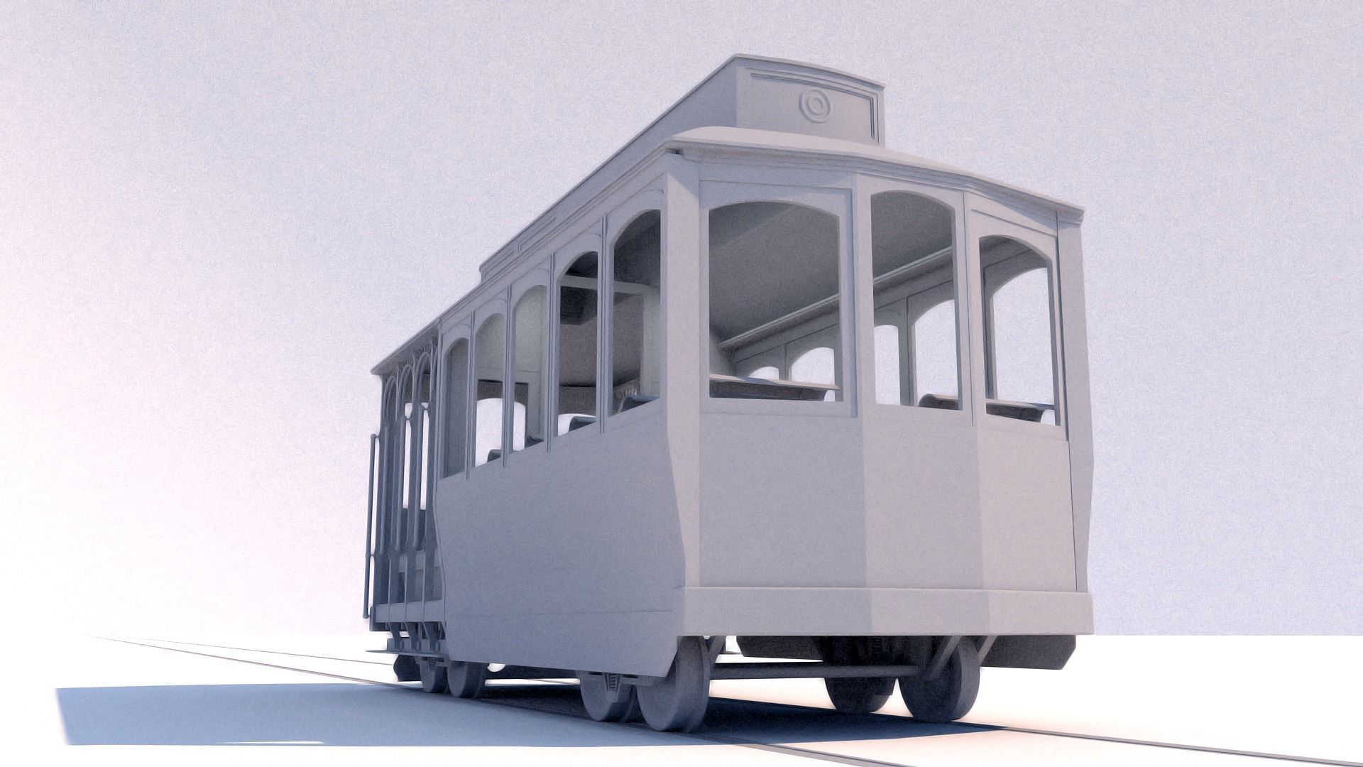 Street Tram 3D model_15