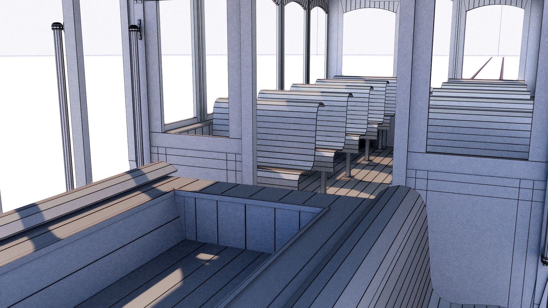 Street Tram 3D model_18