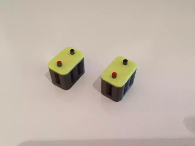 Diorama Scale Optima Battery Replica