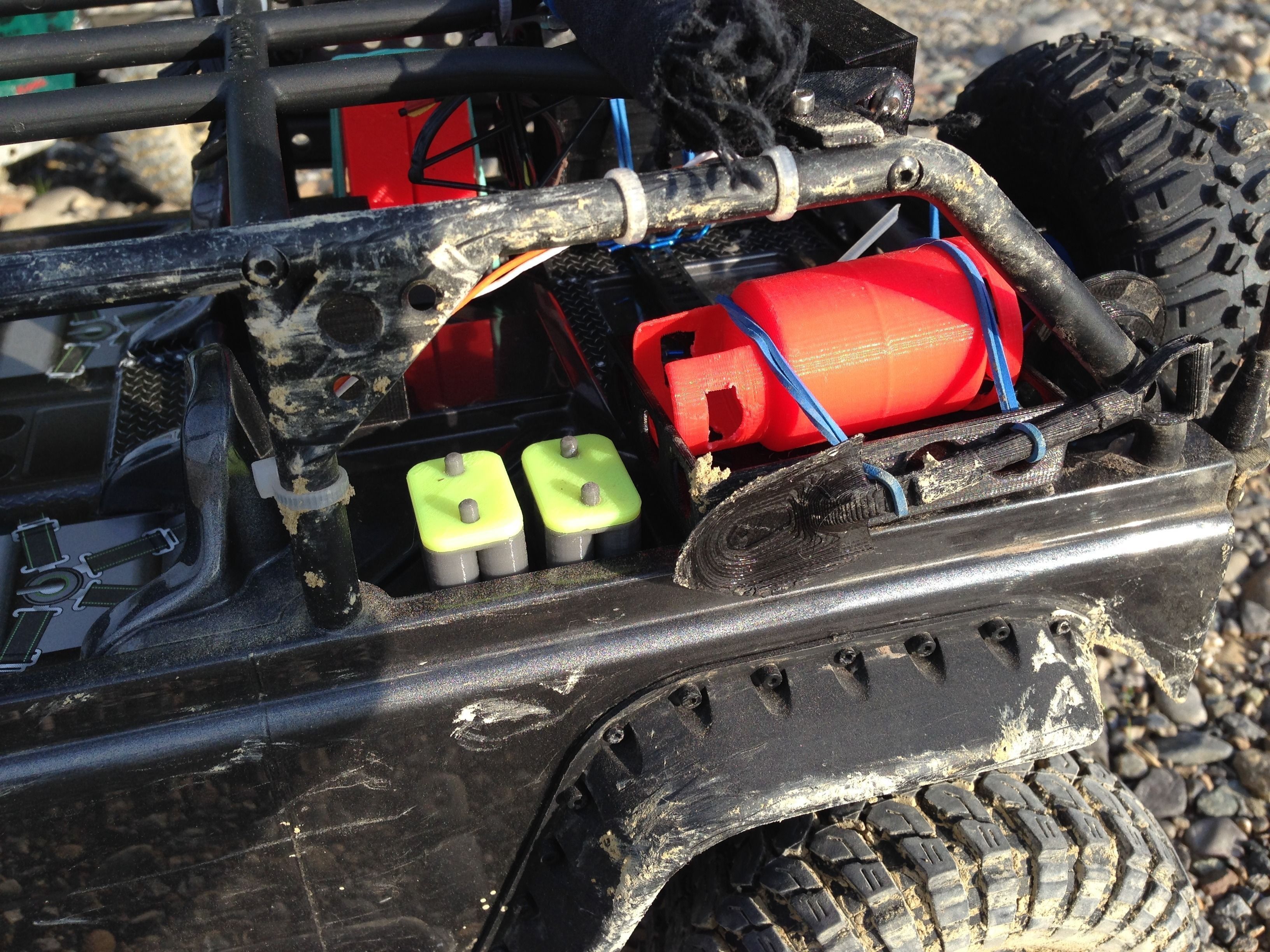 Diorama Scale Optima Battery Replica 3D print model_2