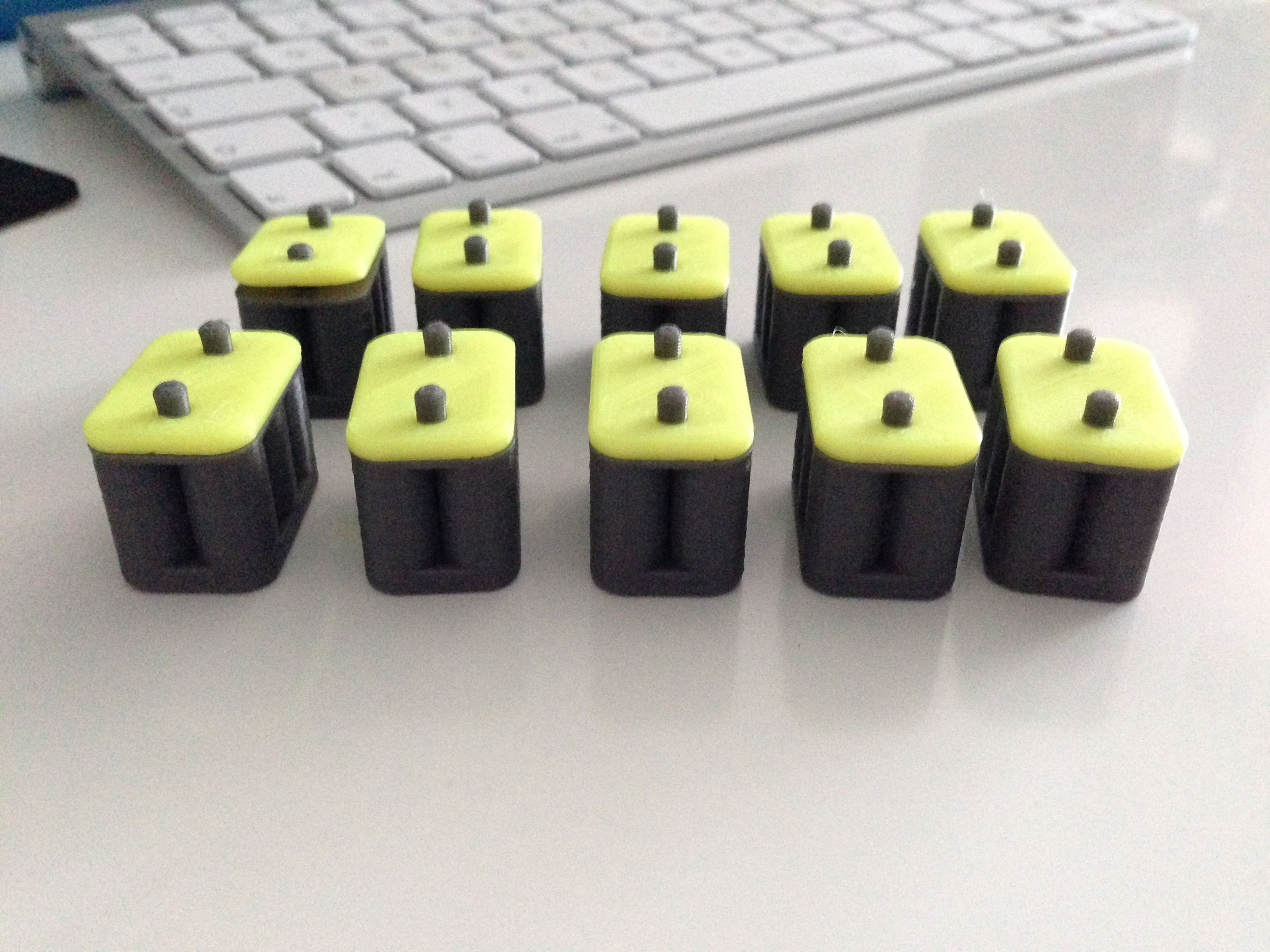 Diorama Scale Optima Battery Replica 3D print model_1