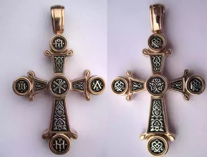 Crizma ortodox cross 