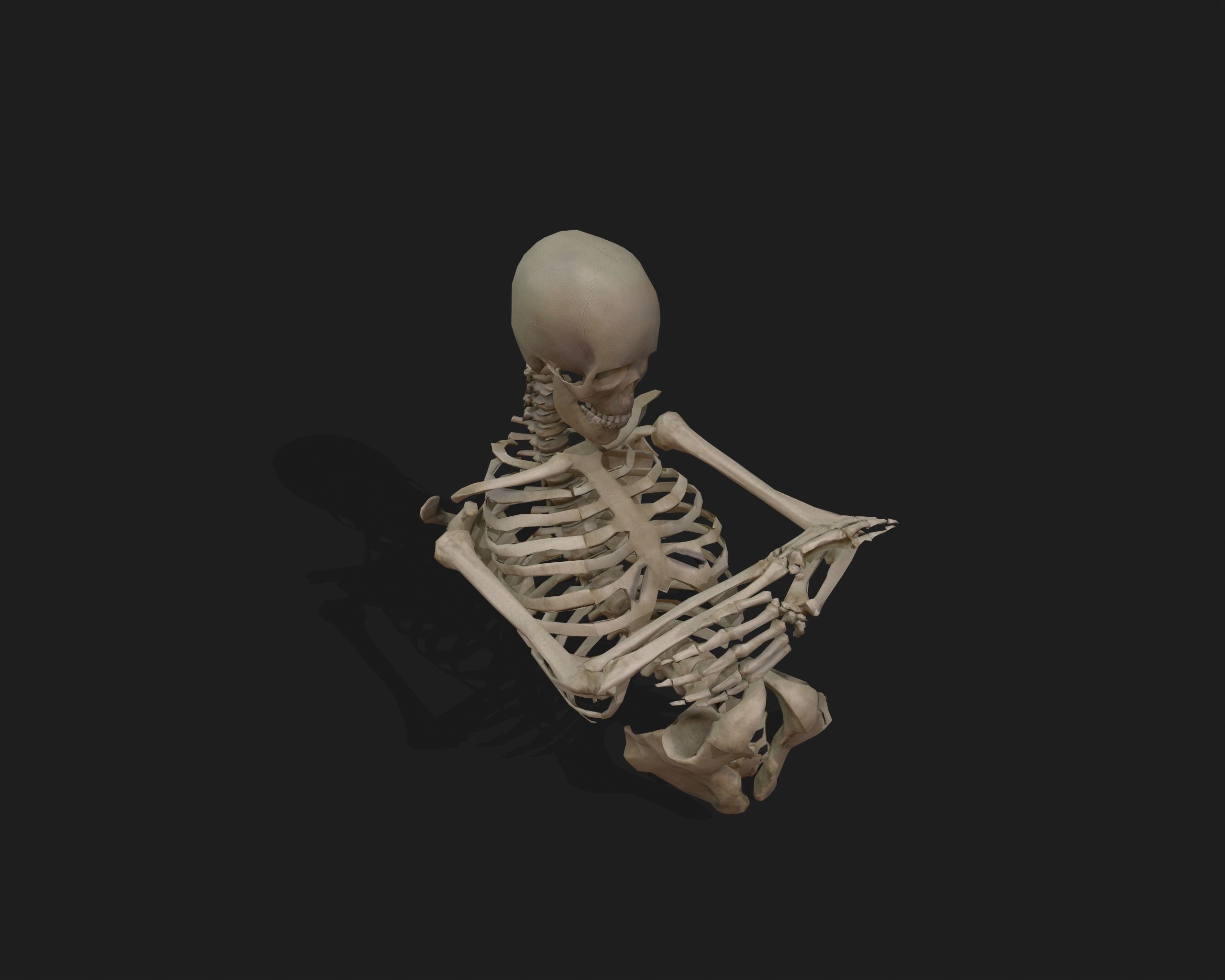 PBR Assets - Crypt Props for Horror Environments Low-poly 3D model_23