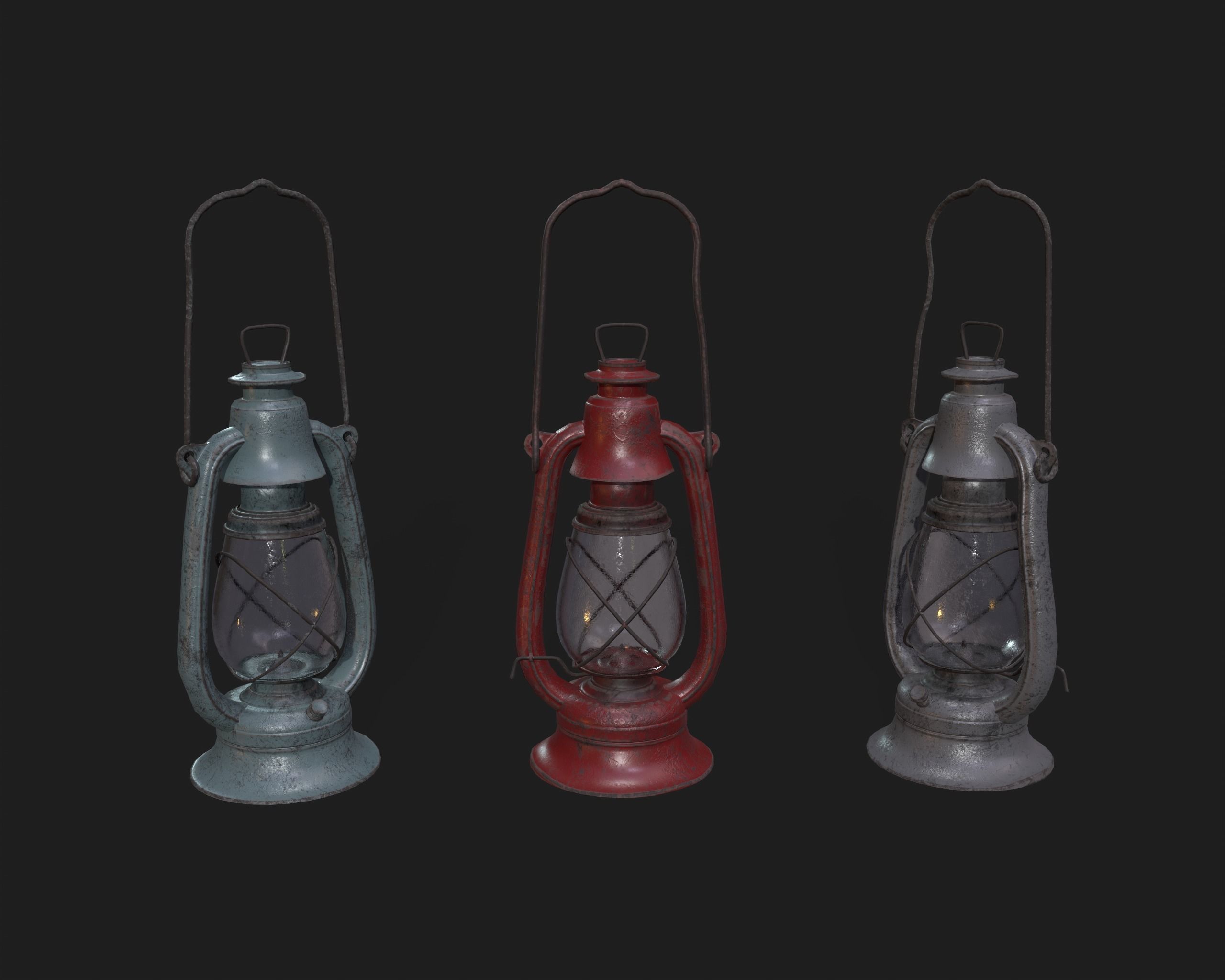 PBR Assets - Crypt Props for Horror Environments Low-poly 3D model_17