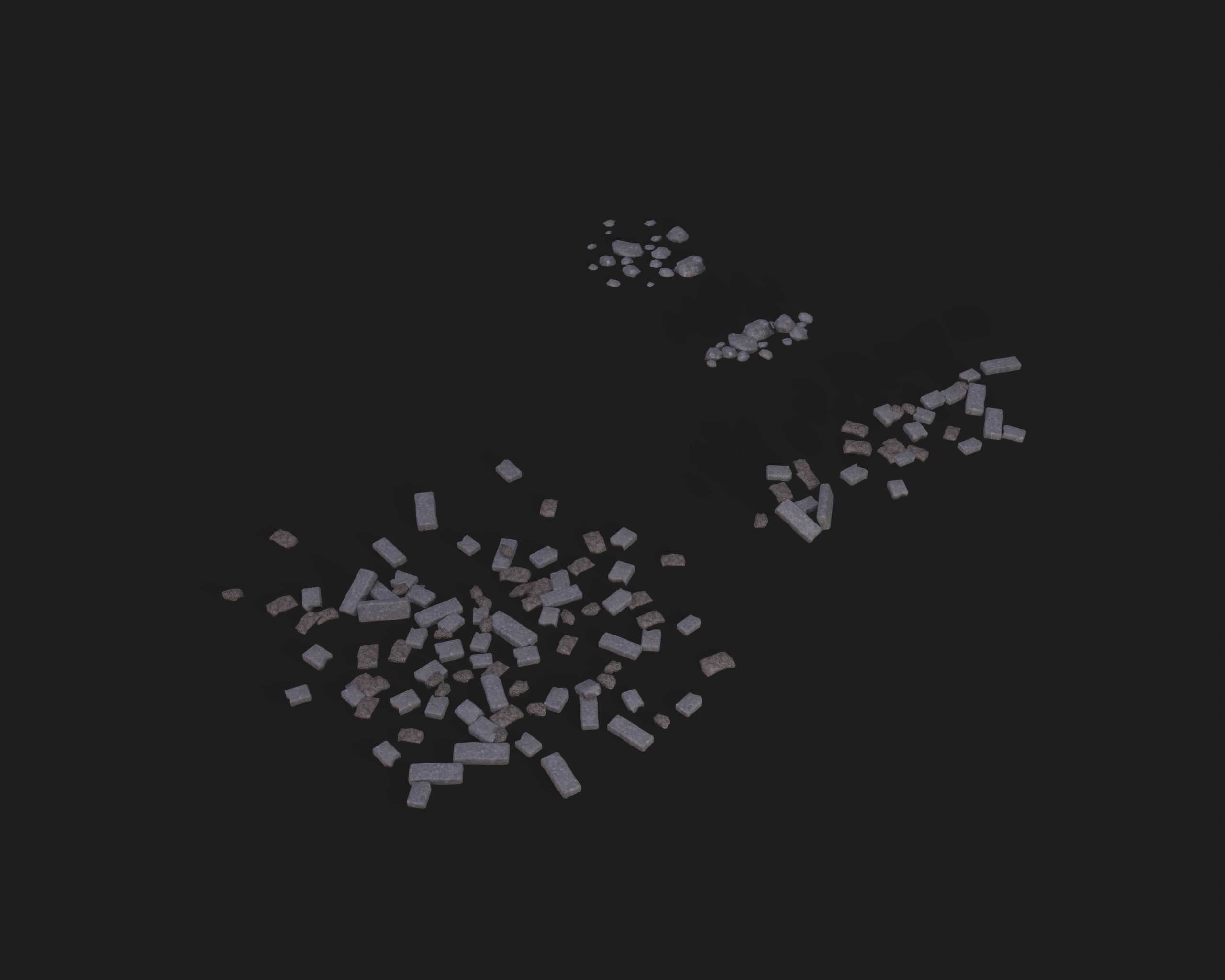 PBR Assets - Crypt Props for Horror Environments Low-poly 3D model_42