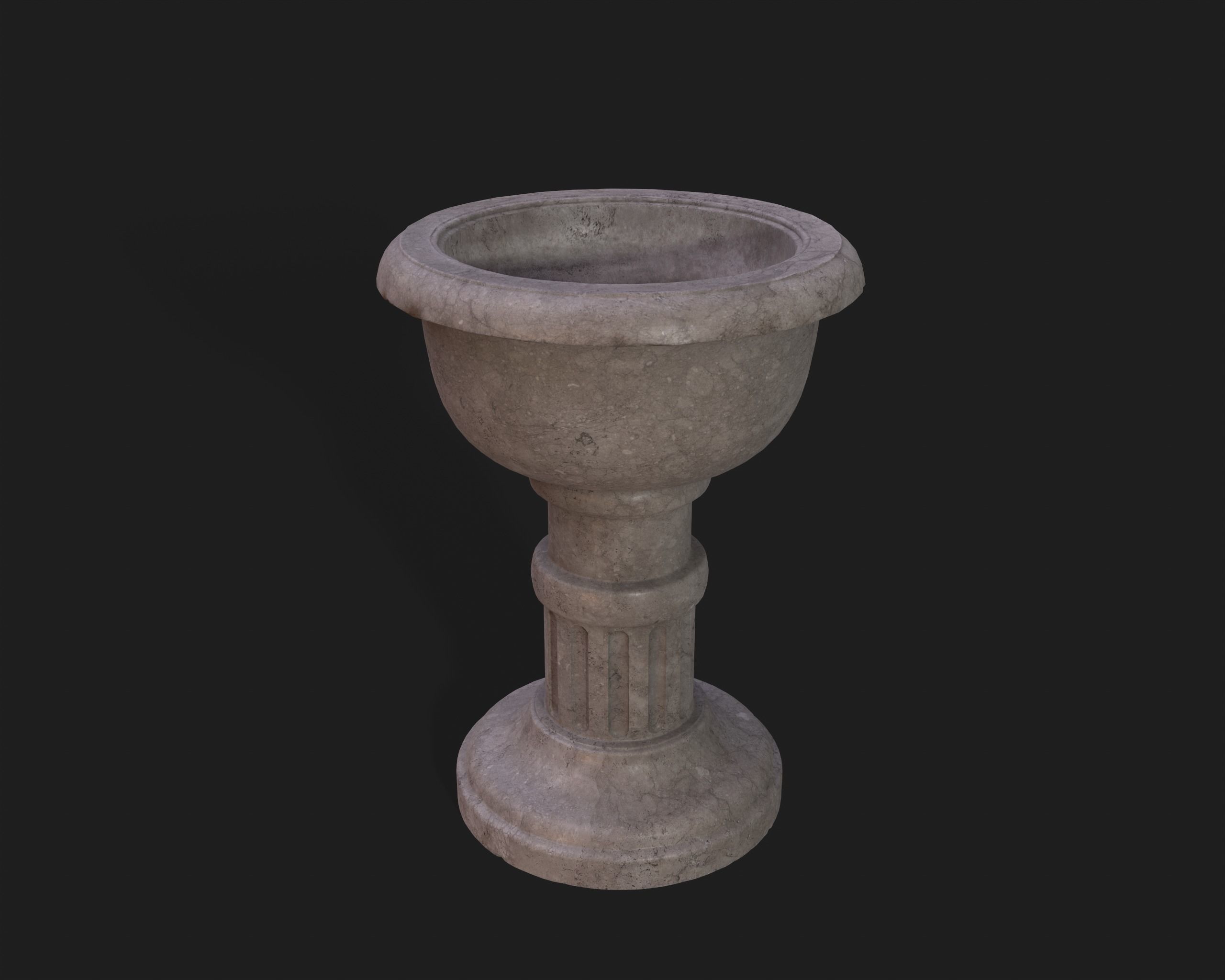 PBR Assets - Crypt Props for Horror Environments Low-poly 3D model_14