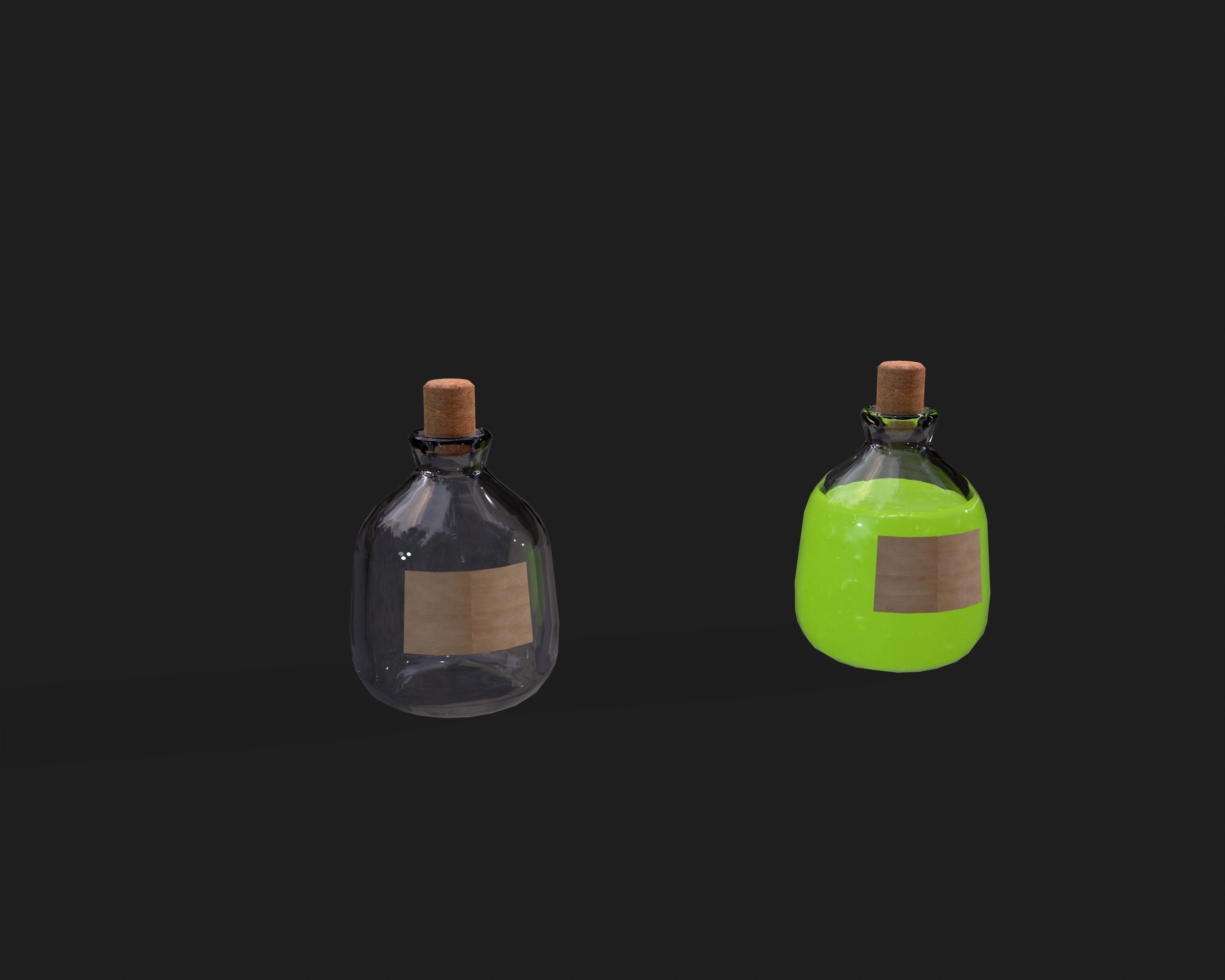 PBR Assets - Crypt Props for Horror Environments Low-poly 3D model_12