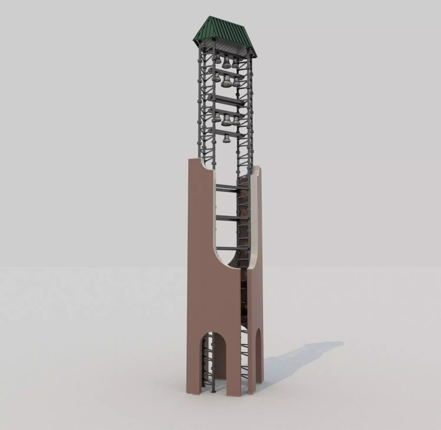 Bell Tower 3D model