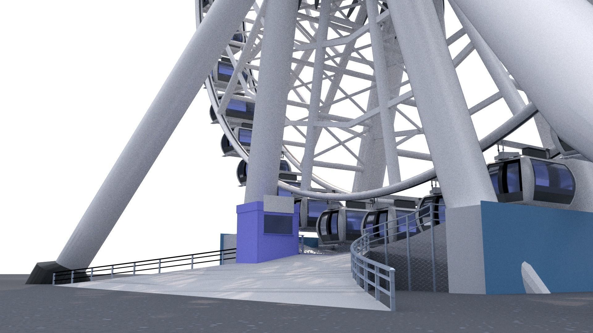 Ferris Wheel 3D model_1