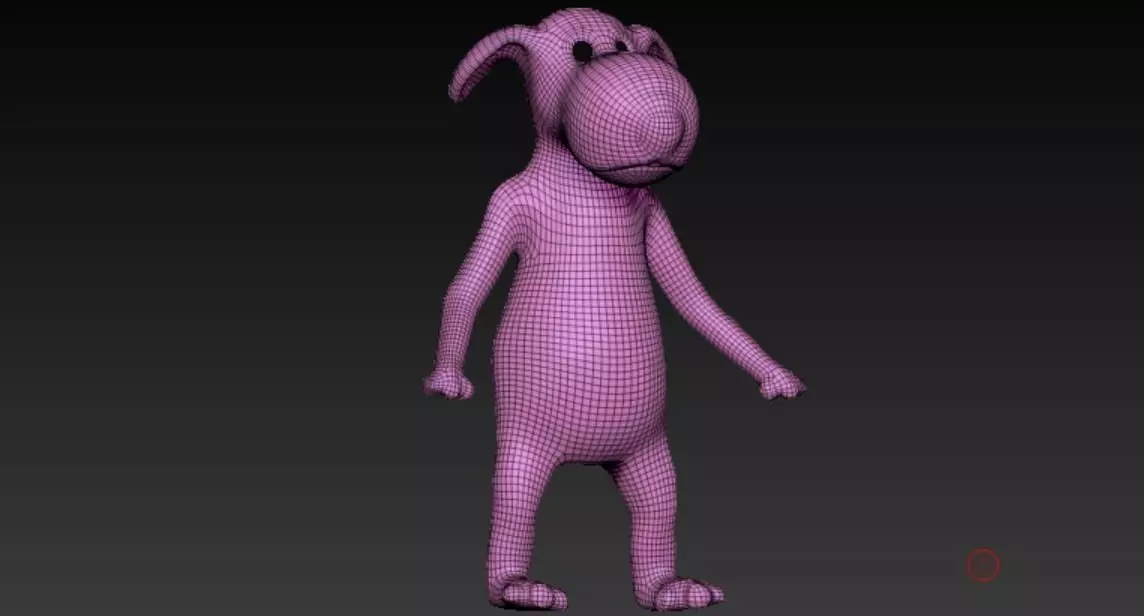 Dog Free Free 3D print model