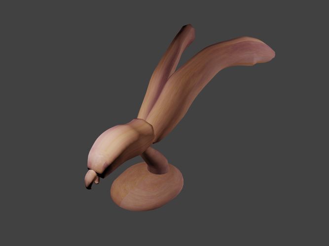 3D Art Eagle Sculpture Low-poly 3D model