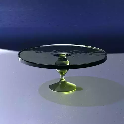 Crystal cake stand