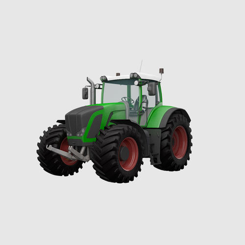 Tractor 01 3D model