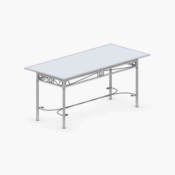 0223 - Coffee Table Low-poly 3D model_3