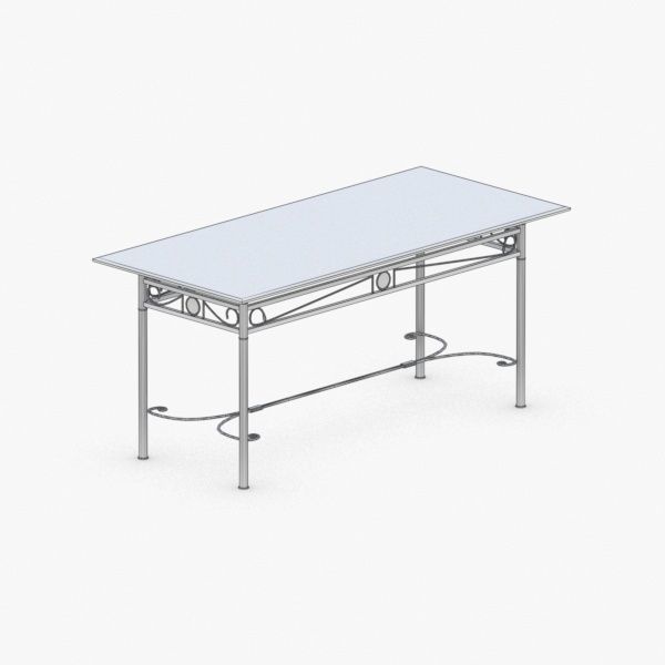 0223 - Coffee Table Low-poly 3D model_1