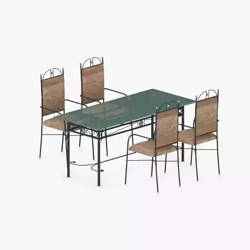 0224 - Table and Chairs Set
