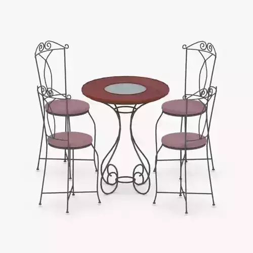 0227 - Table and Chairs Set