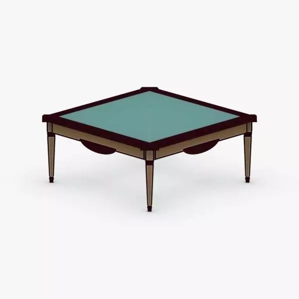 0232 - Coffee Table Low-poly 3D model_0