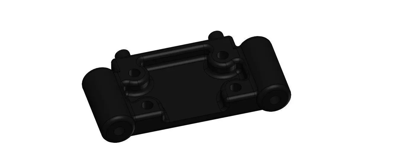 Team Associated Front Bulkhead SC10 B4 T4 3D Printable ASC9563 3D print model_0