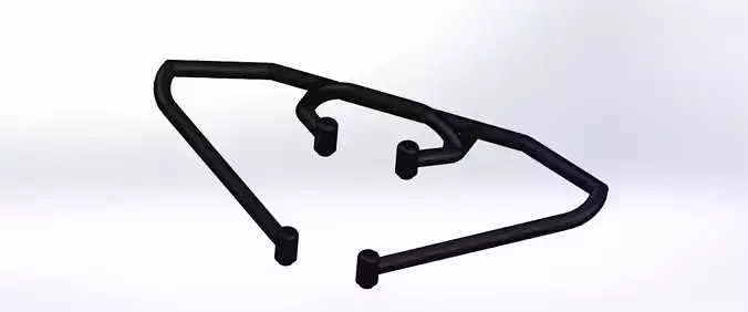 Team Associated SC10 T4 Front Bumper Brace Assembly KIT ASC9816 3D print model