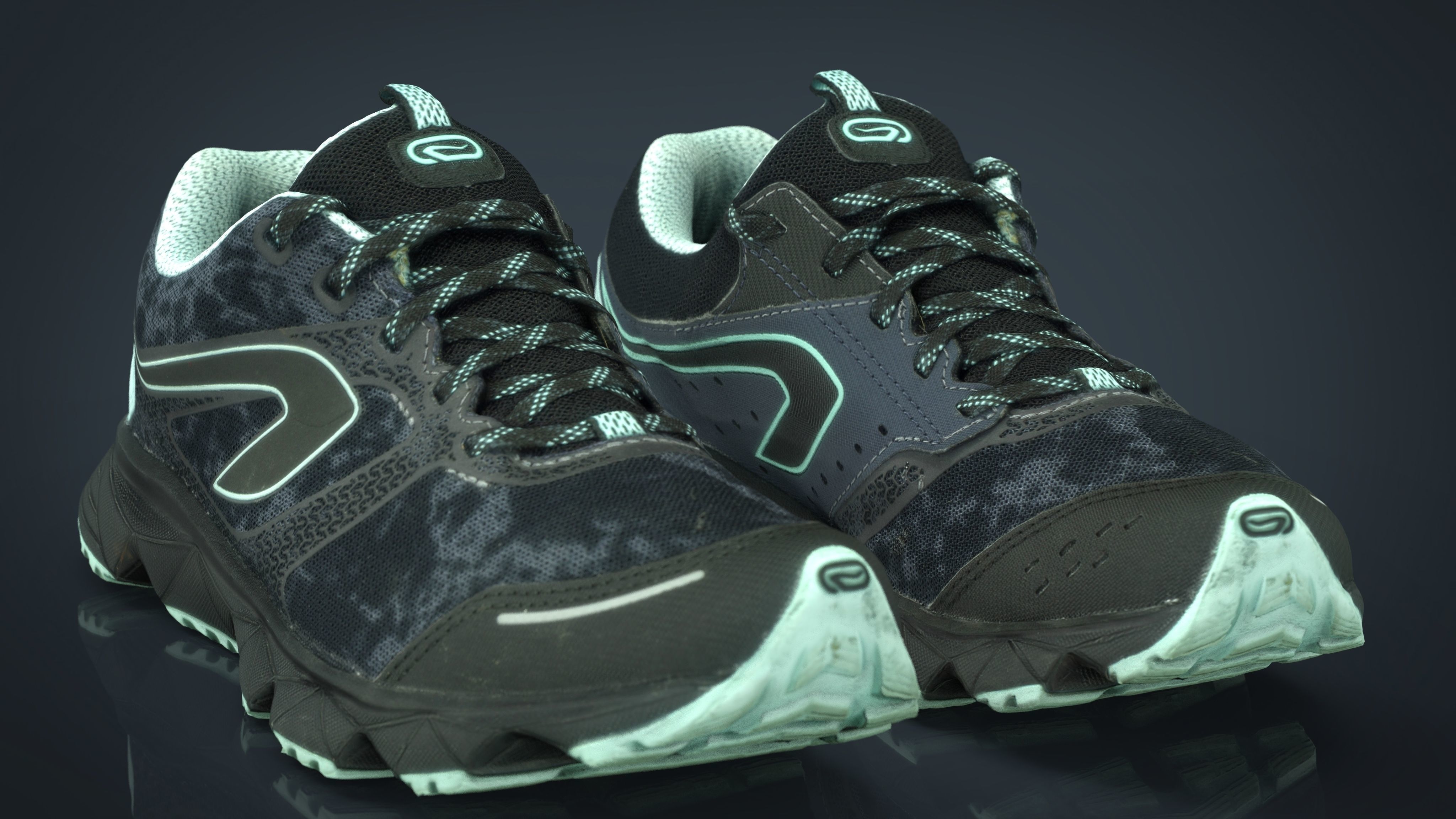 Sneakers 11 Low-poly 3D model_12