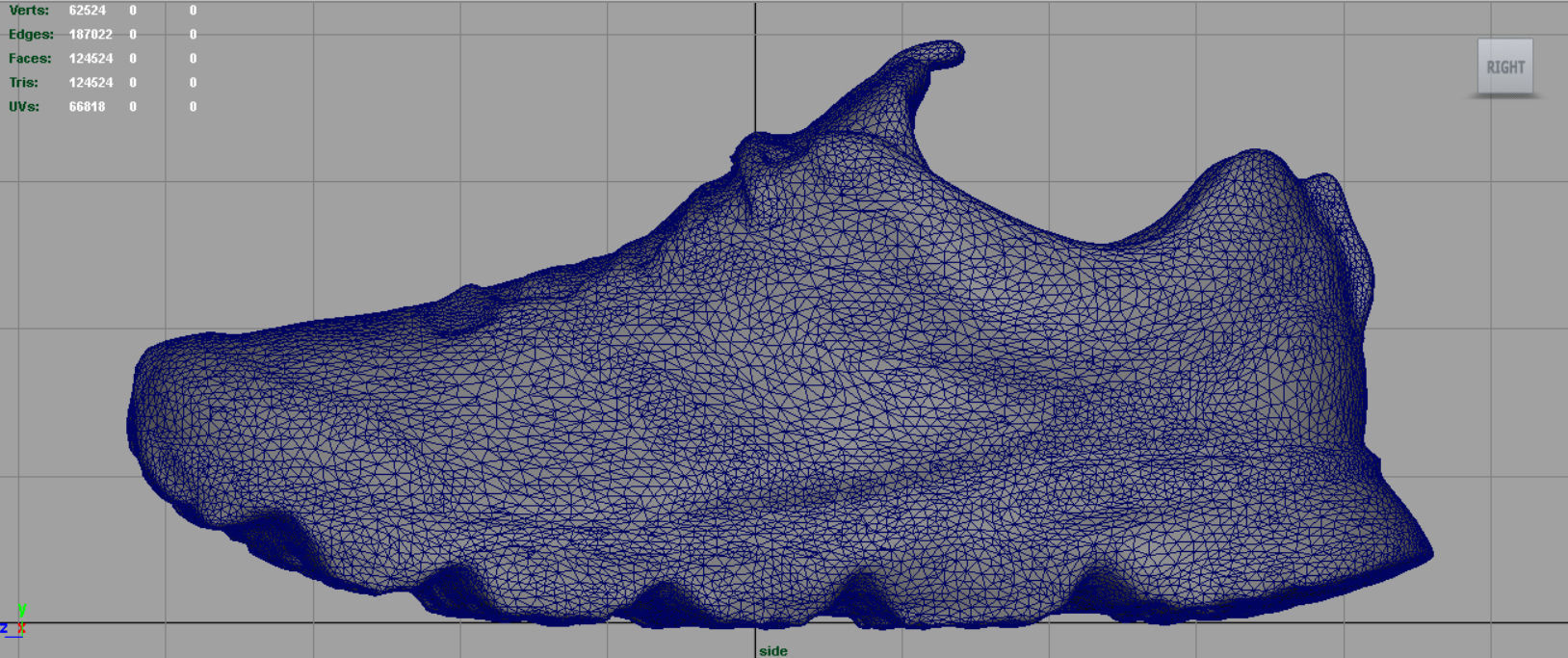 Sneakers 11 Low-poly 3D model_11