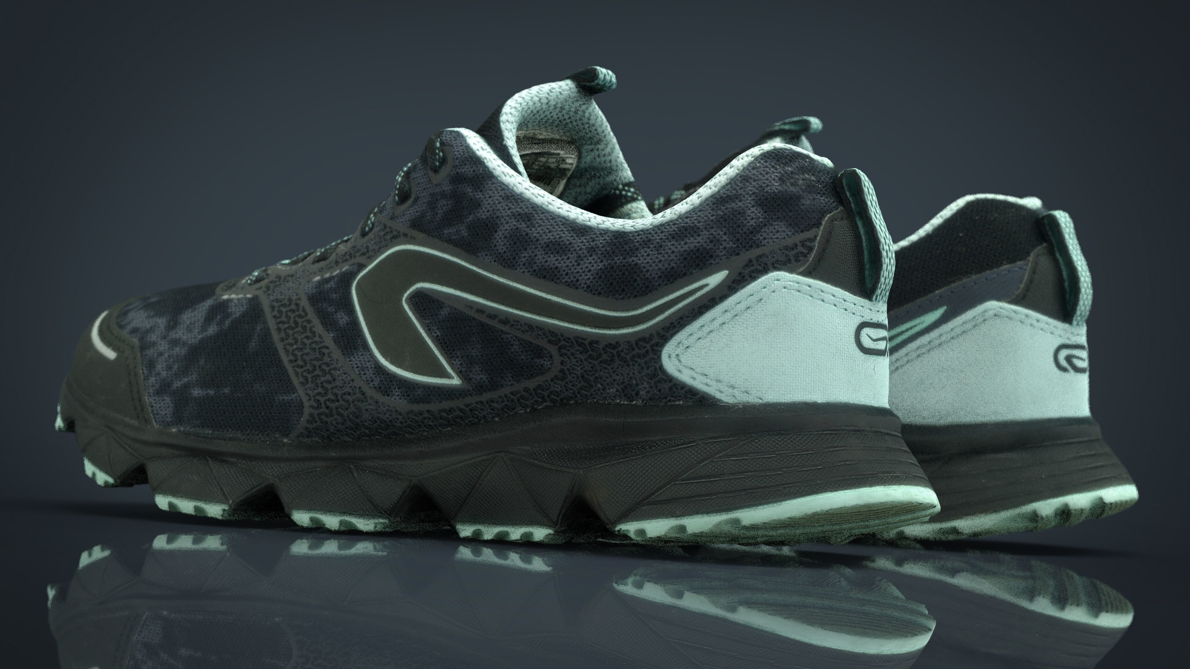 Sneakers 11 Low-poly 3D model_17