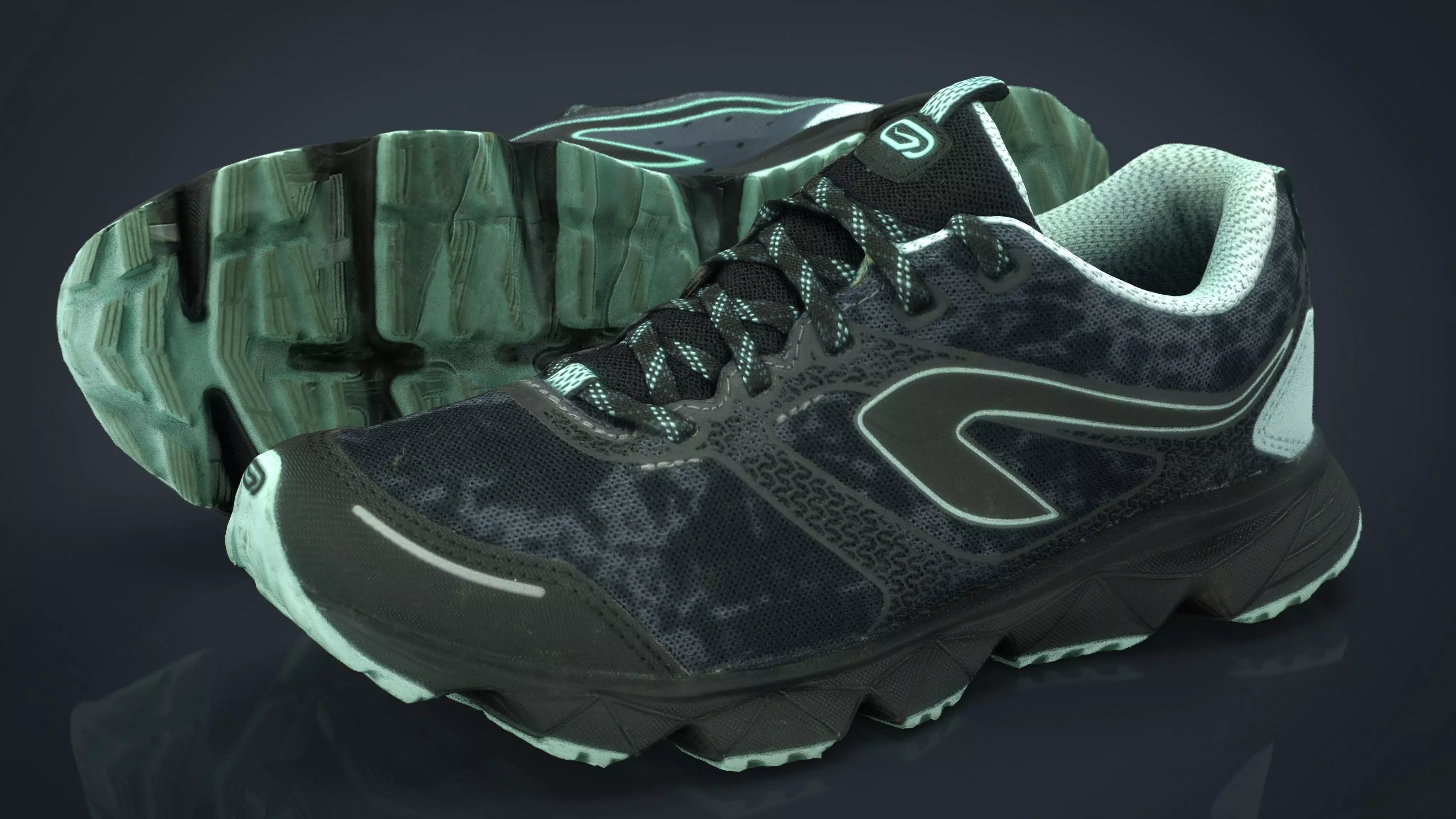 Sneakers 11 Low-poly 3D model_0