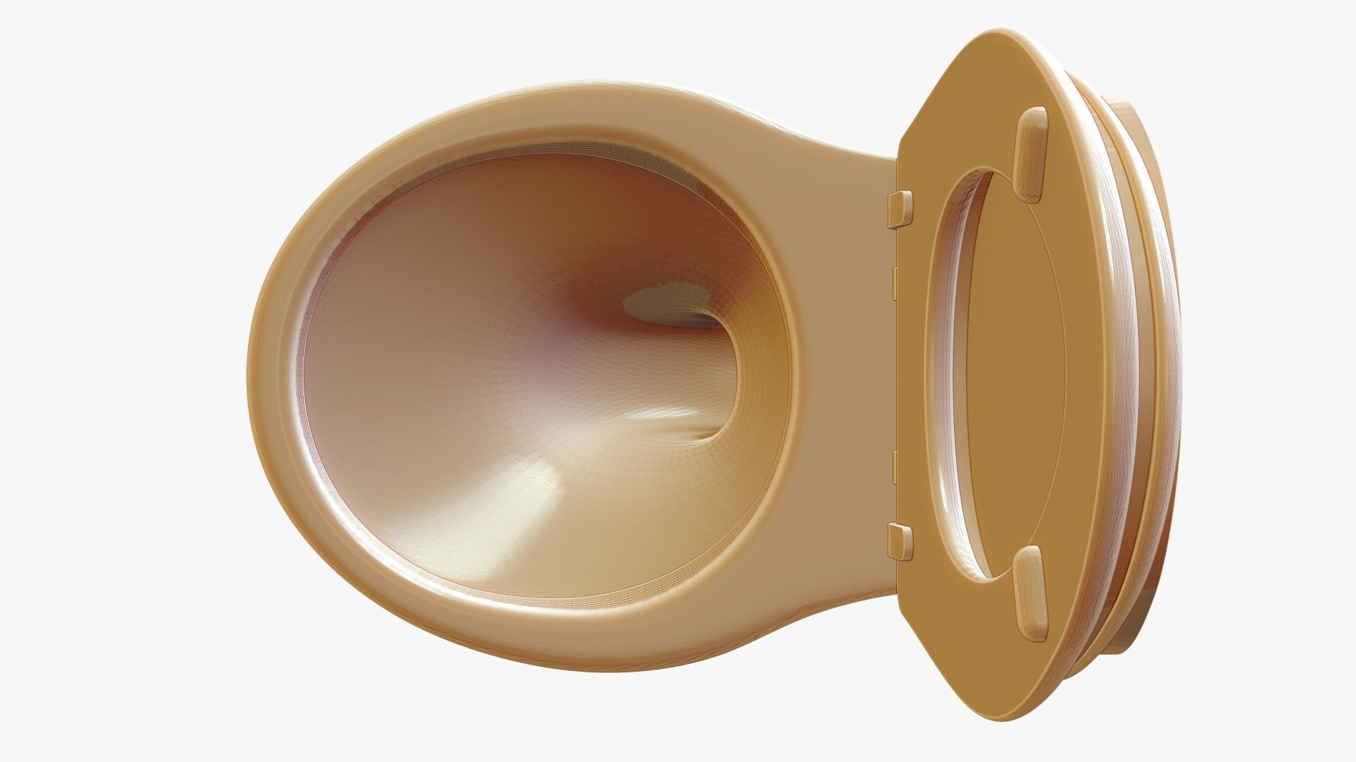 Wall Mounted Toilet 3D print model_9