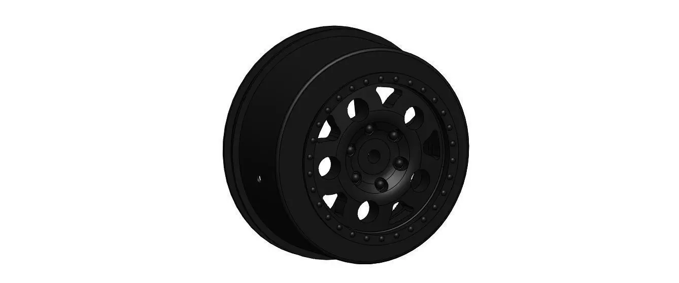 Team Associated SC10 Hex Wheel ASC9921 3D printable model 3D print model_0