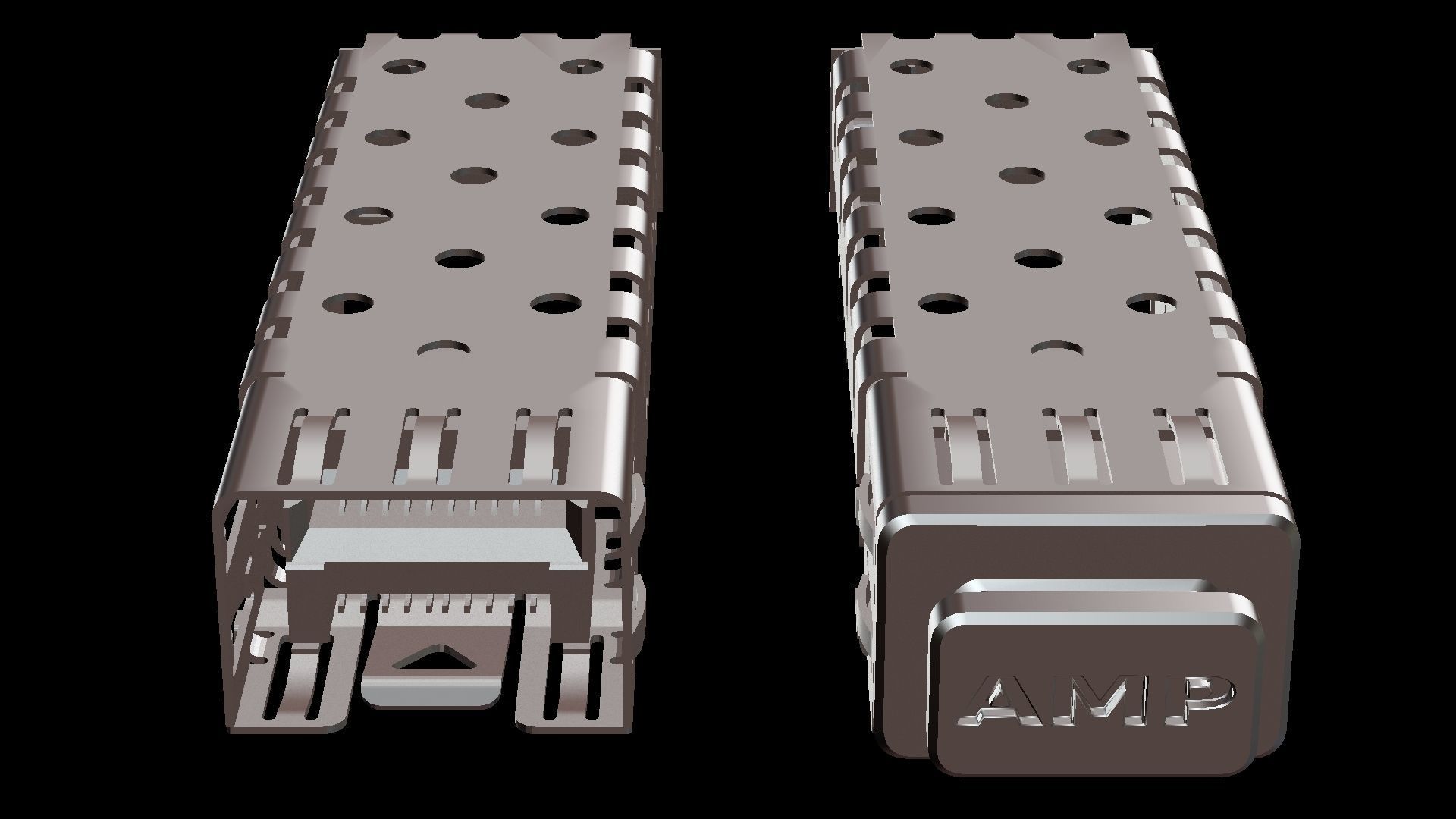 SFP Port 3D model