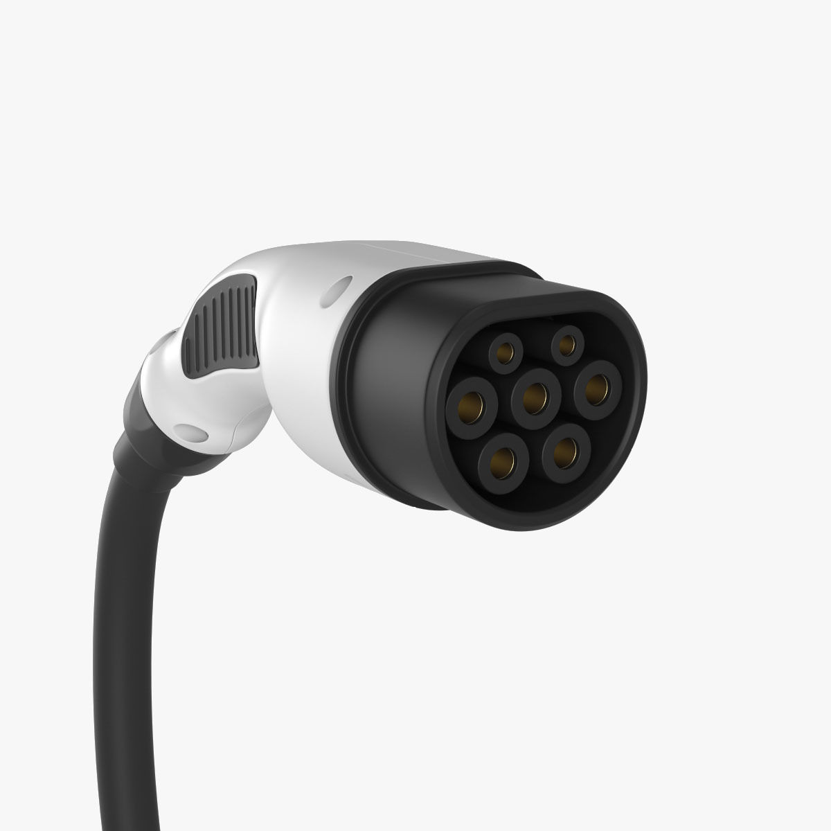 Electric Vehicle Charging Station 2 3D model_8