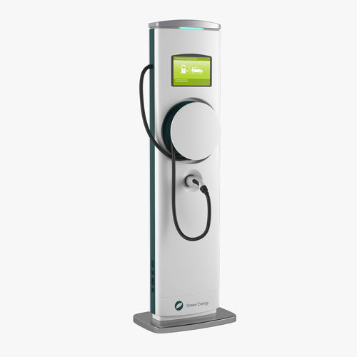 Electric Vehicle Charging Station 2 3D model
