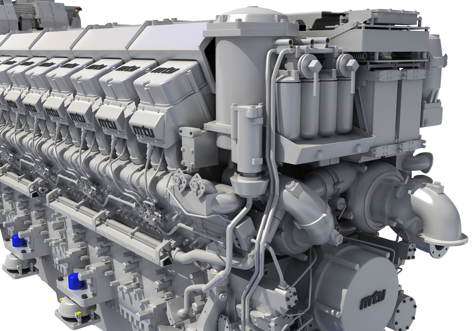 V20 Propulsion Diesel Engine 3D model_12