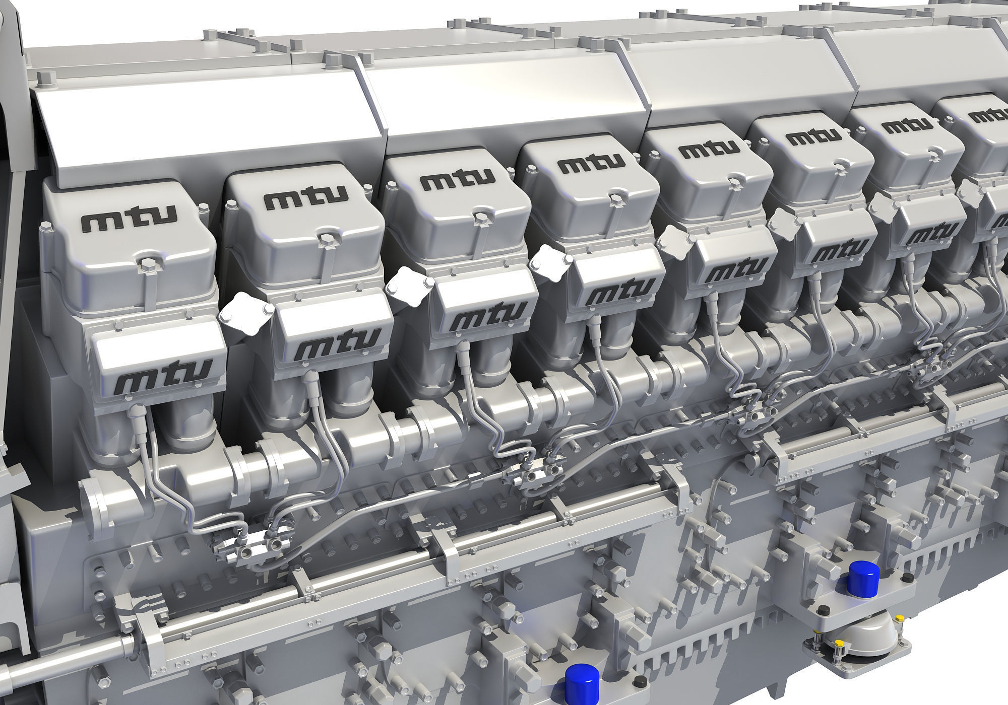 V20 Propulsion Diesel Engine 3D model_13