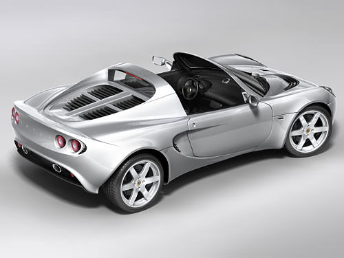 Lotus Elise 3D model_5