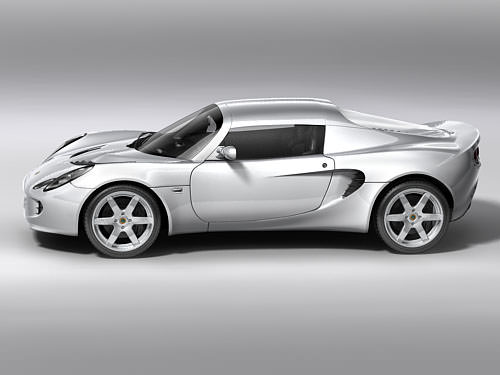Lotus Elise 3D model_1
