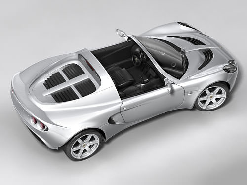 Lotus Elise 3D model_6