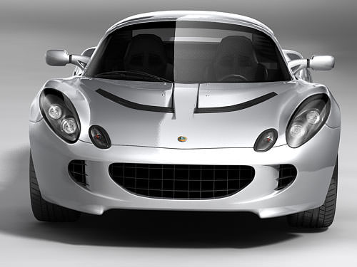 Lotus Elise 3D model_3