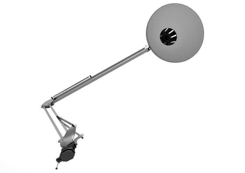 Flexible Desk Lamp 3D model_13